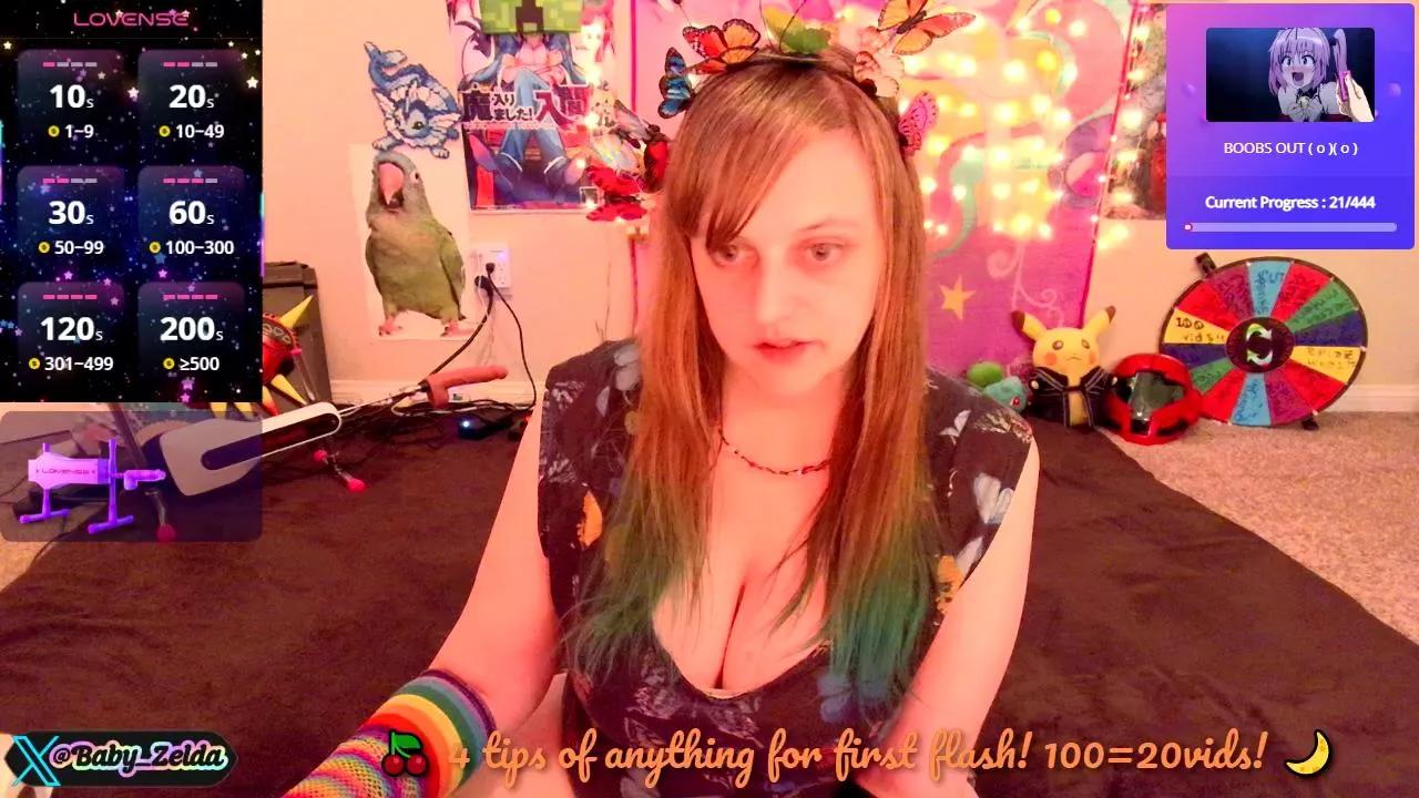 BabyZelda on Cam4 