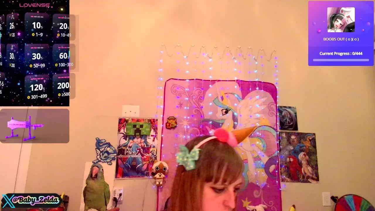 BabyZelda on Cam4 